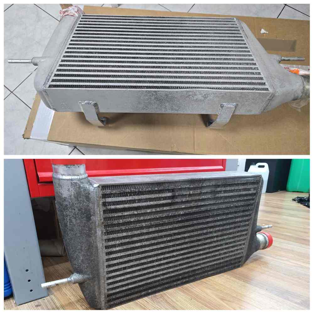 Stahlkonstruktionen Reinigung